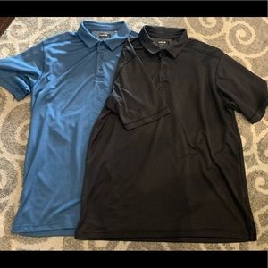 Two Bolle polo shirts. XL